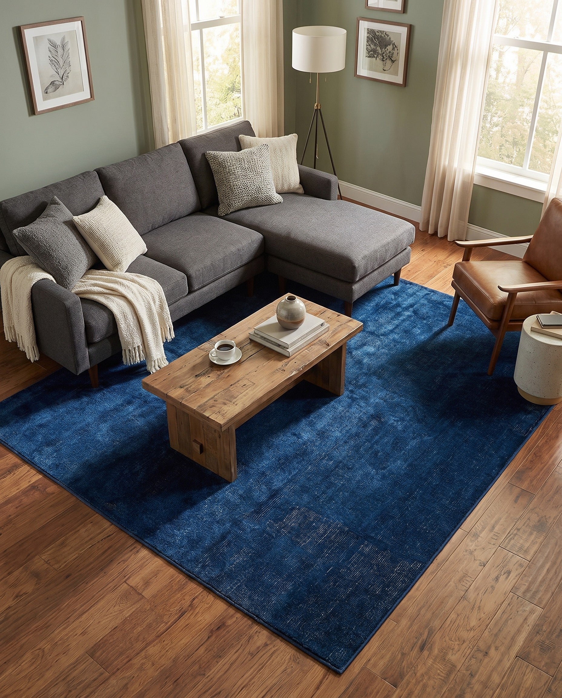 7' 10 x 7' 10 Tribeca Square Rug