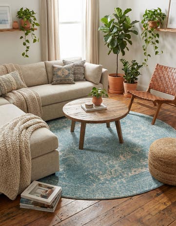 7' 10 x 7' 10 Dover Round Rug