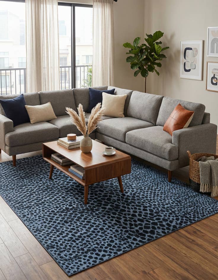 Detail image of 7' 10 x 10' Kamala Washable Rug