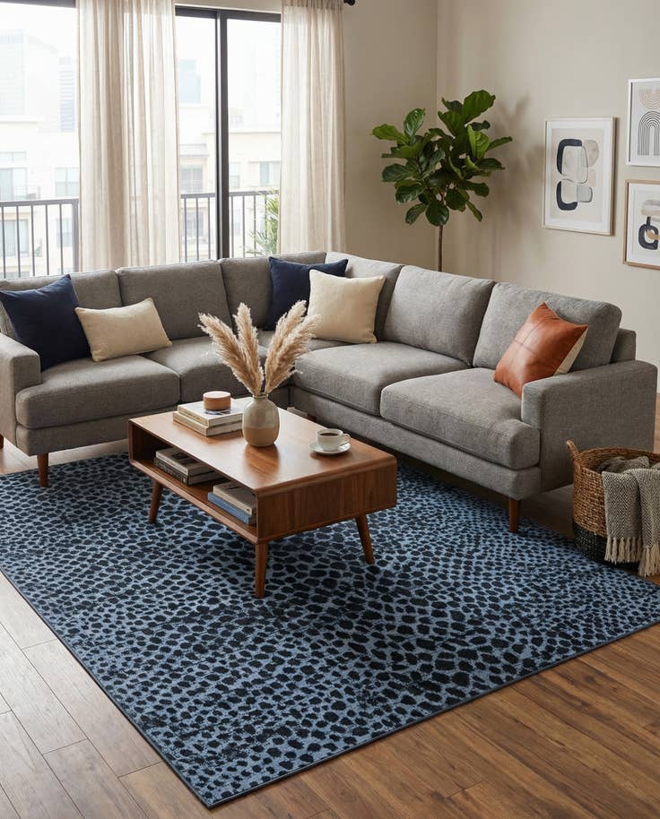 Detail image of 7' 10 x 10' Kamala Washable Rug