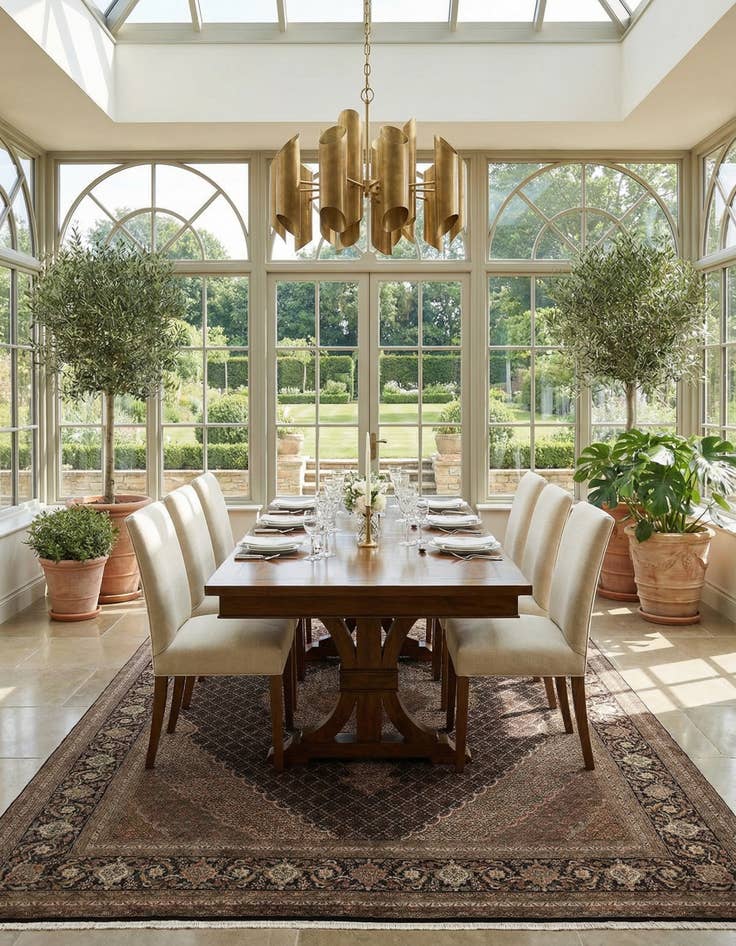 Detail image of  9' 9 x 13' 2 Tabriz Mahi Rug