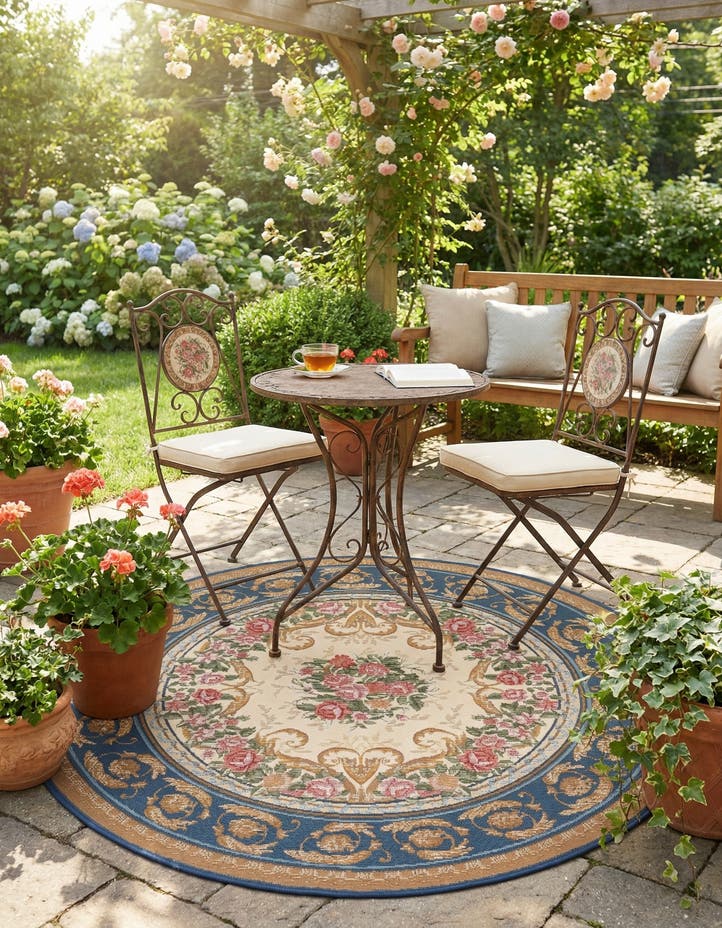 4' x 4' Easy-Clean Traditional Indoor / Ou...