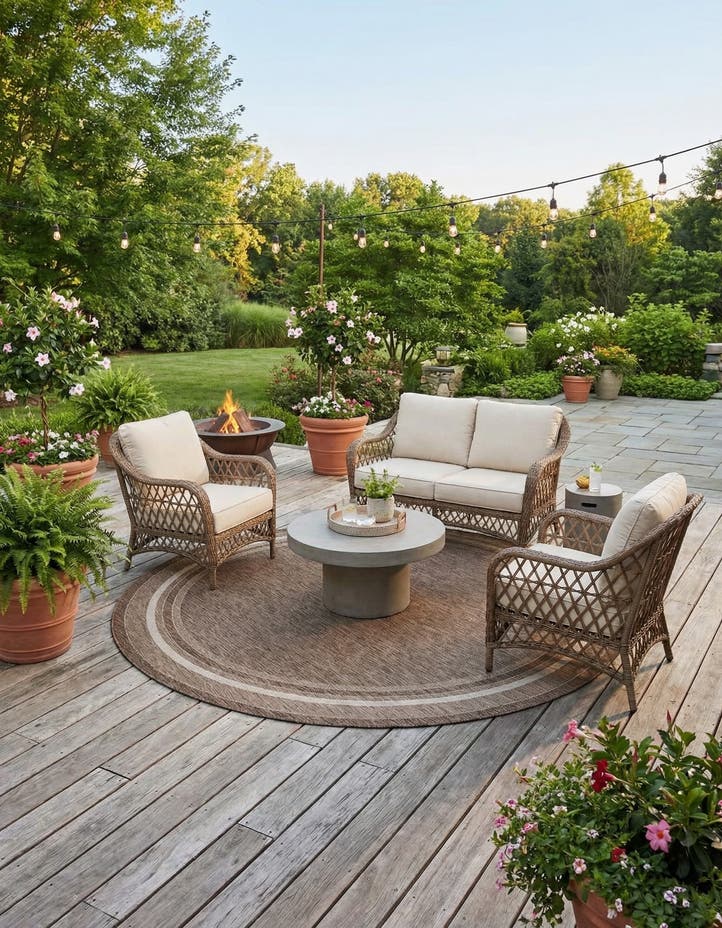 10' x 10' Easy-Clean Border Indoor / Outdoor...