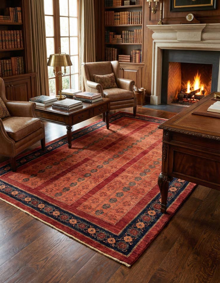 Detail image of 5' 3 x 7' 3 Kashkuli Rug