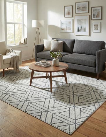 6' x 9' Lattice Trellis Rug