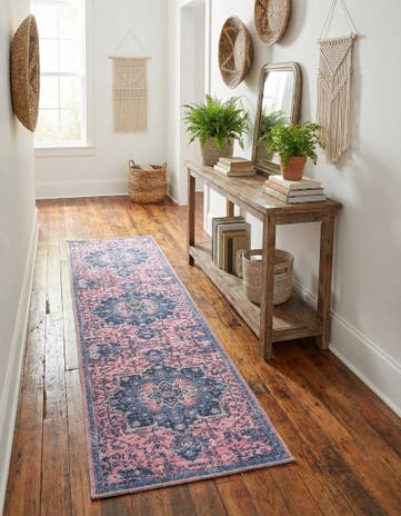 2' x 8' Washable Francesca Runner Rug