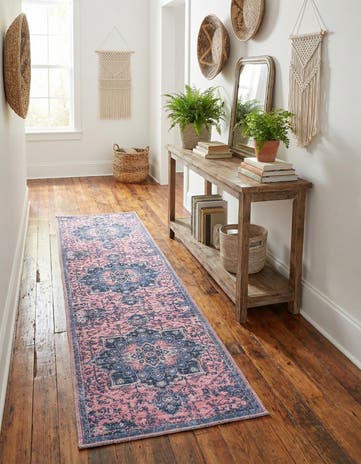 2' x 8' Washable Francesca Runner Rug