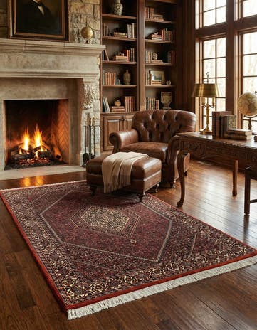 3' 6 x 6' Bidjar Wool Rug