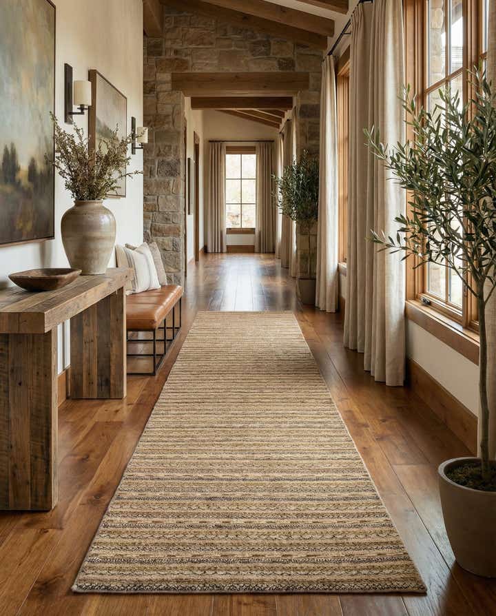 2' 6 x 13' 9 Gabbeh Runner Rug