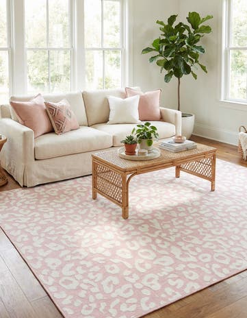 9' x 12' Easy-Clean Safari Indoor / Outdoor Rug