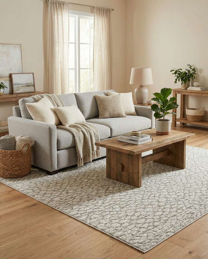 5' 3 x 8' Easy-Clean Safari Indoor / Outdoor Rug