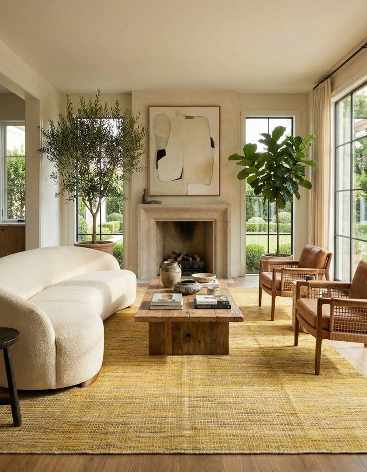 Detail image of 8' 10 x 11' 10  Hand Knotted Ultra Vintage Persian Wool Rug