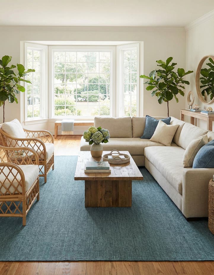 13' x 13' Easy-Clean Solid Indoor / Outdoor ...