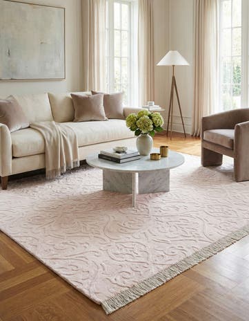 5' 5 x 7' 11 Hand Knotted Darya Wool Rug