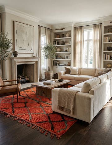 5' 4 x 11' 2 Berber Rug