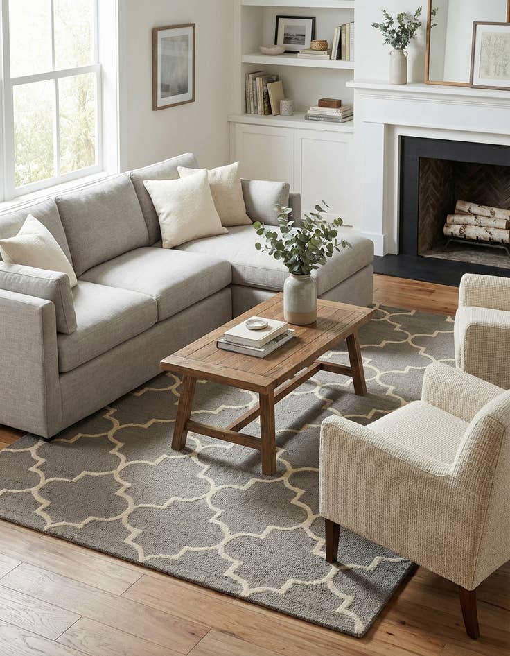 Detail image of 5' x 8' Luna Rug