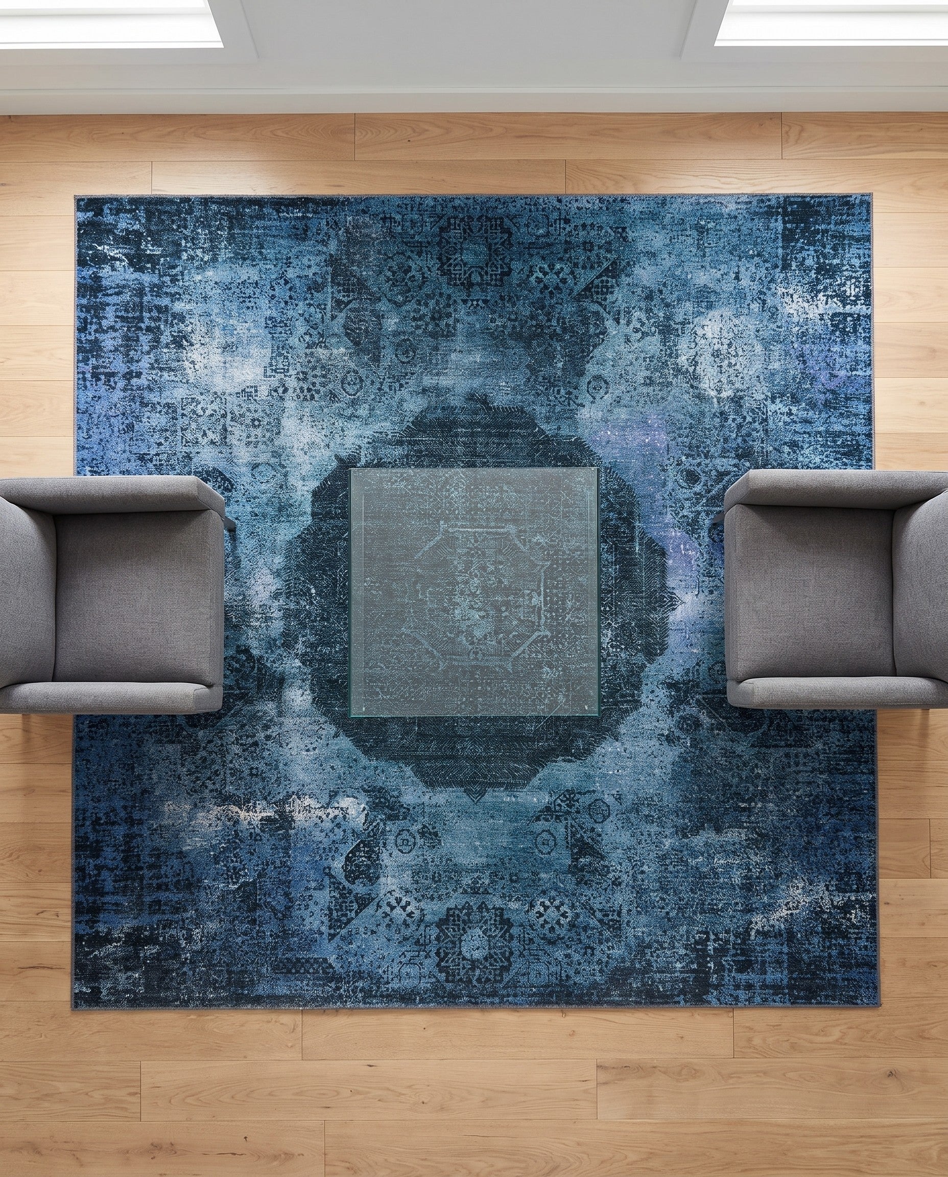 7' 10 x 7' 10 Washable Yara Square Rug