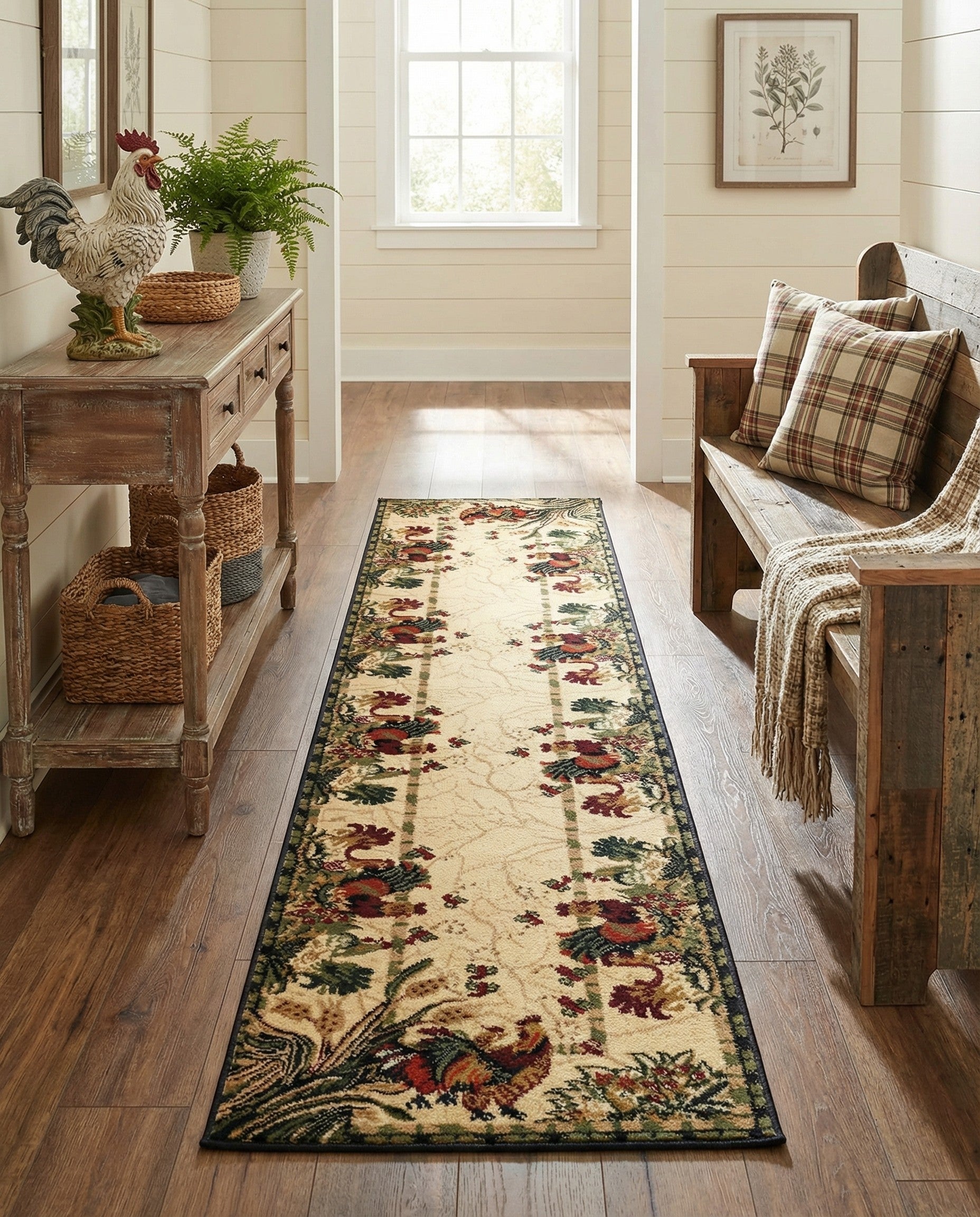 2' x 8' Pastoral Runner Rug
