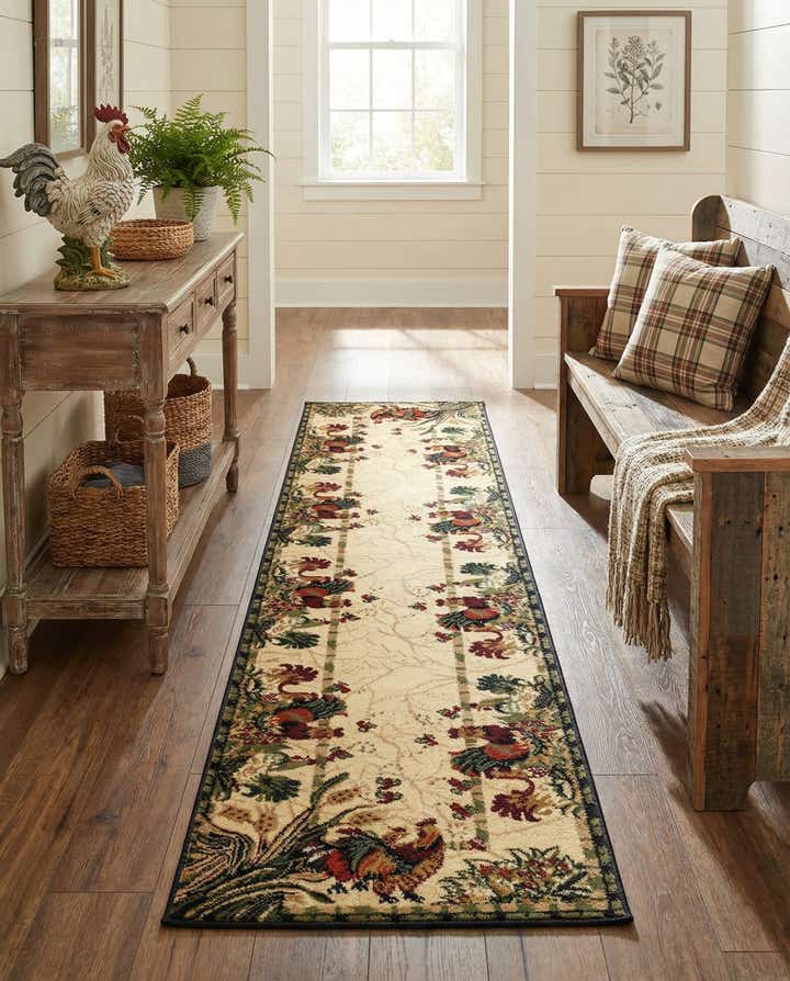 2' x 8' Pastoral Runner Rug