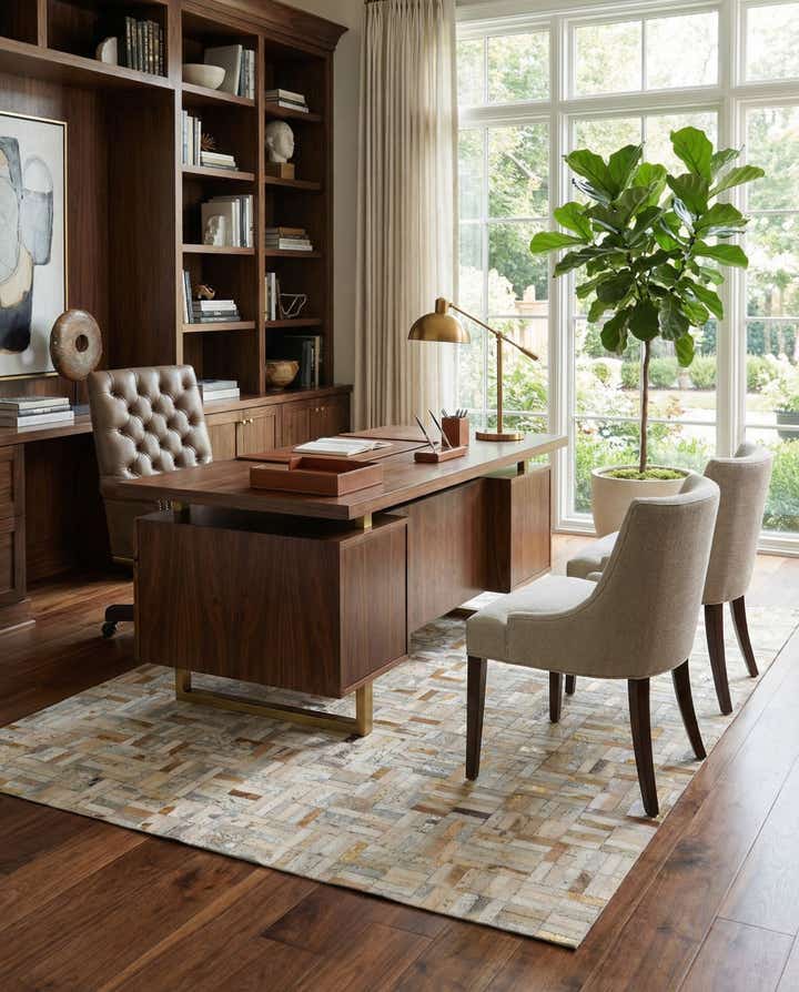 5' x 8' Cowhide - Patchwork Rug