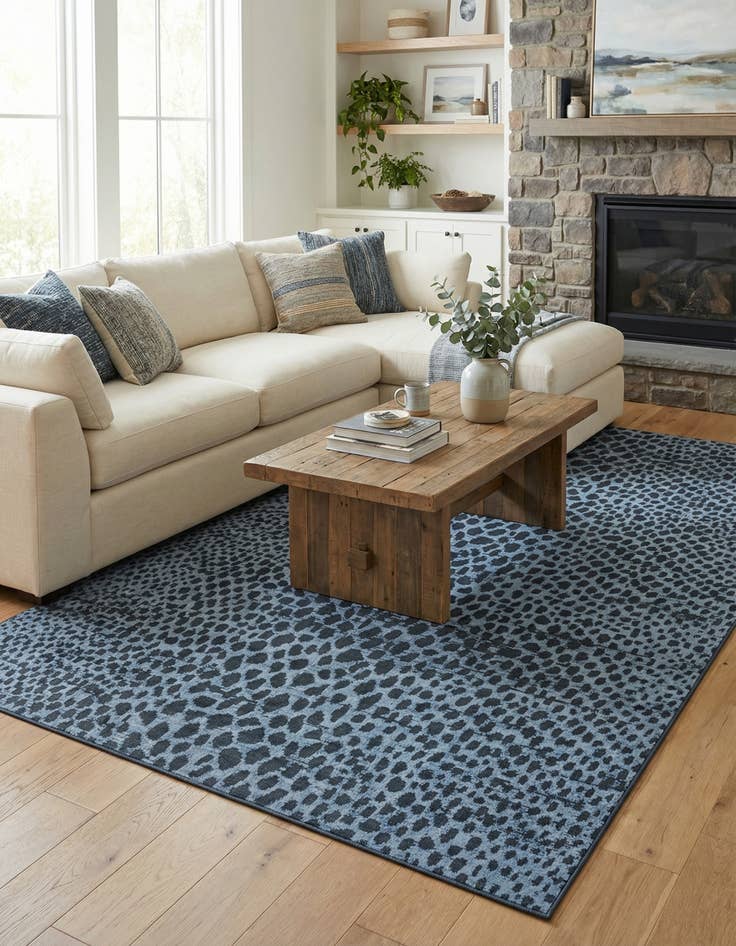 Detail image of 10' x 14' Kamala Washable Rug