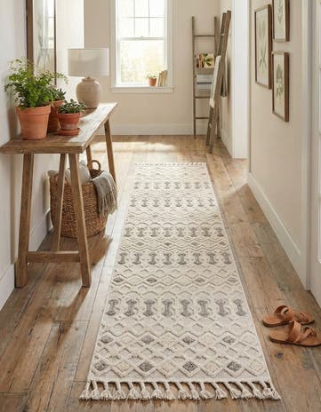 Sandy Beige Arlo Runner Rug