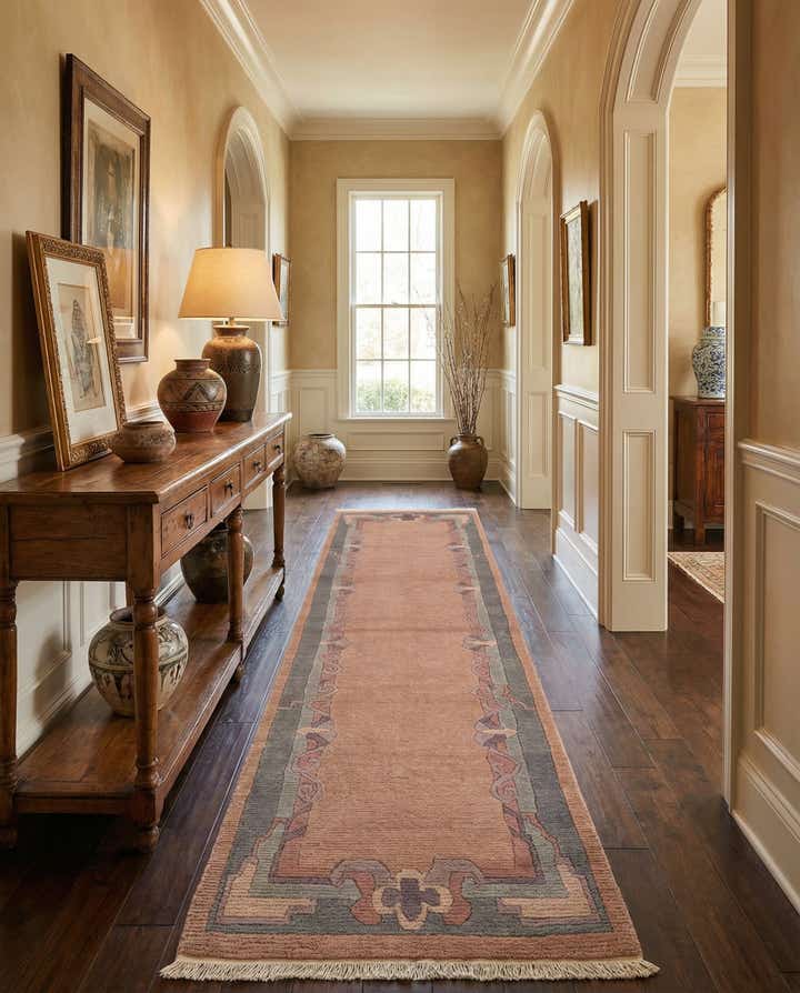 2' 8 x 11' 1 Hand Knotted Tibet Wool Runner Rug