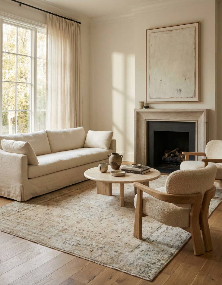 Detail image of 8' x 10' 7 Hand Knotted Ultra Vintage Persian Wool Rug