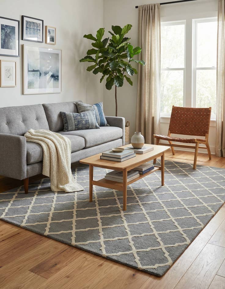 Detail image of 5' 1 x 8' 2 Luna Rug