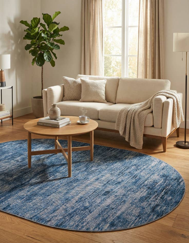 Detail image of  5' x 8' Asha Oval Rug