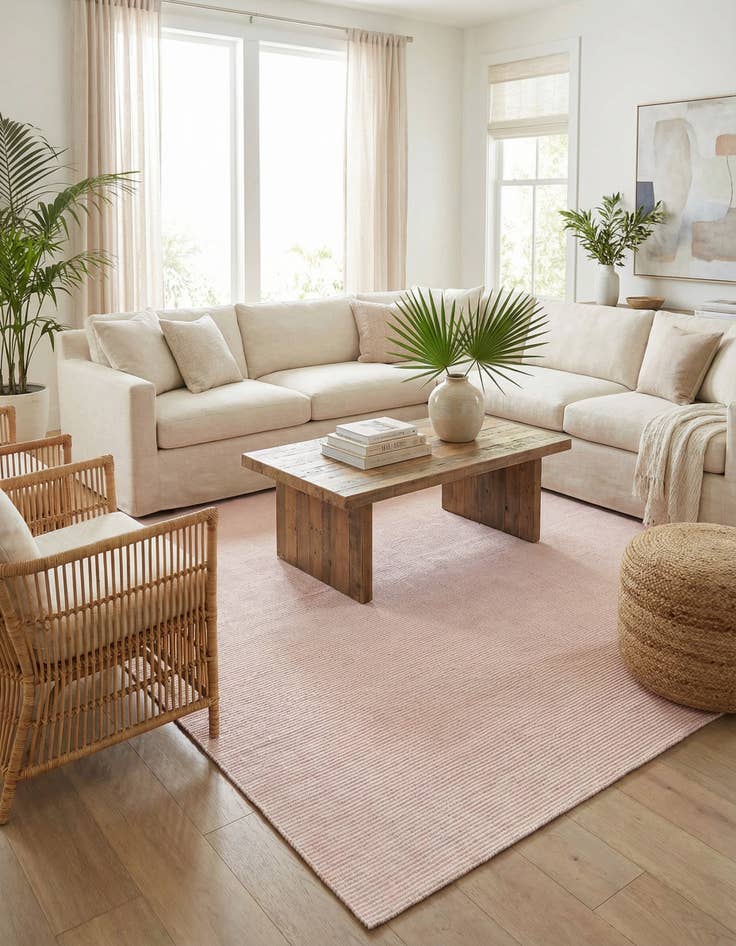 Detail image of  10' x 10'  Washable Jill Zarin Palm Springs Indoor / Outdoor Square Rug