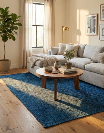 5' 4 x 7' Hand Knotted Darya Wool Rug