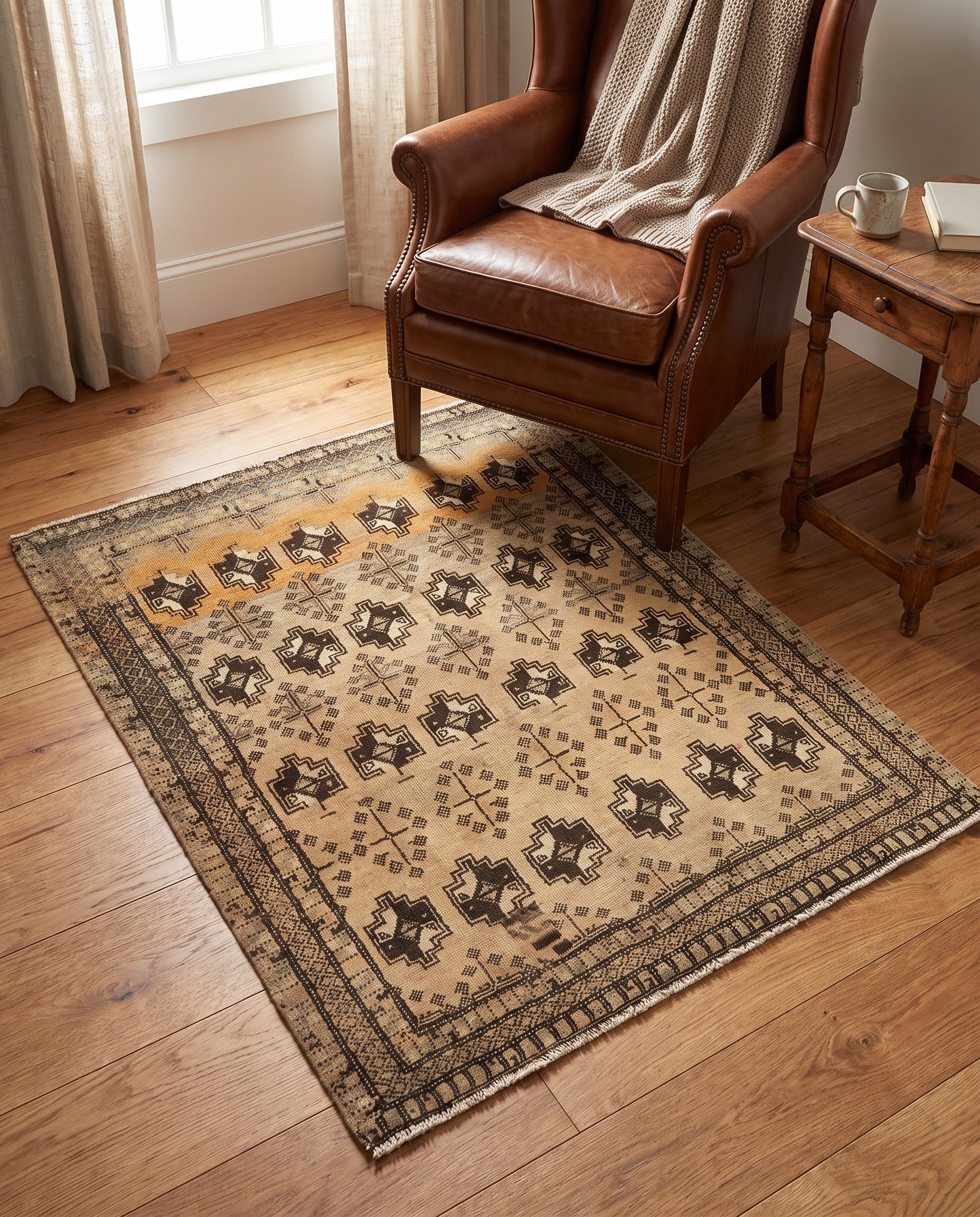 3' 6 x 4' 8 Hamedan Rug