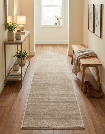 Jill Zarin Brown Uptown Madison Avenue Runner Rug