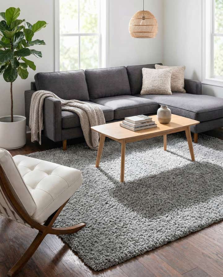 7' 10 x 10' Zermatt Shag Rug