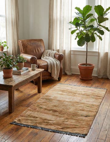 2' 8 x 4' 7 Hand Knotted Ultra Vintage Persian Wool Rug