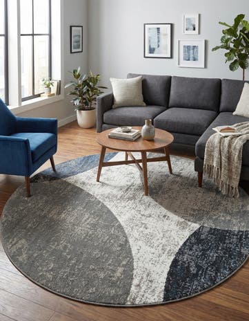 7' 10 x 7' 10 Oslo Round Rug
