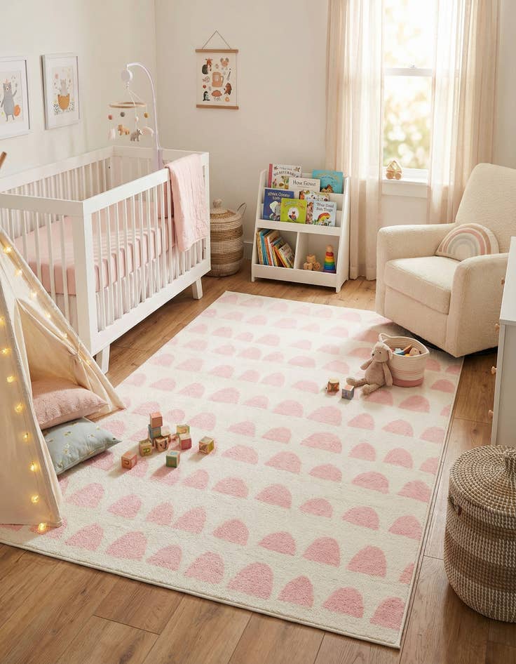 Detail image of  4' x 6' Whimsy Kids Rug