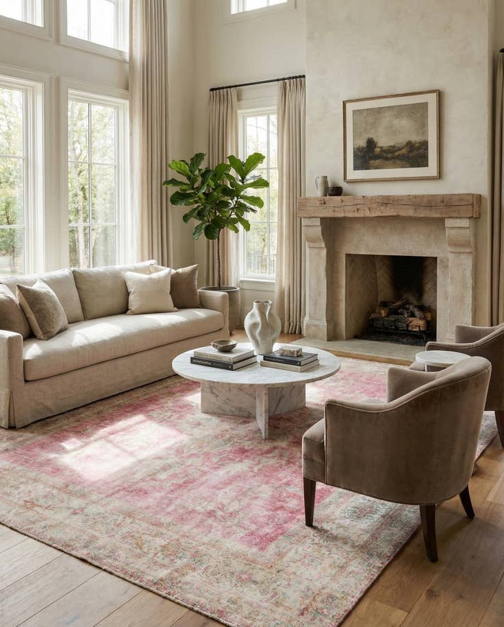 Detail image of 9' 8 x 12' 8 Hand Knotted Ultra Vintage Persian Wool Rug