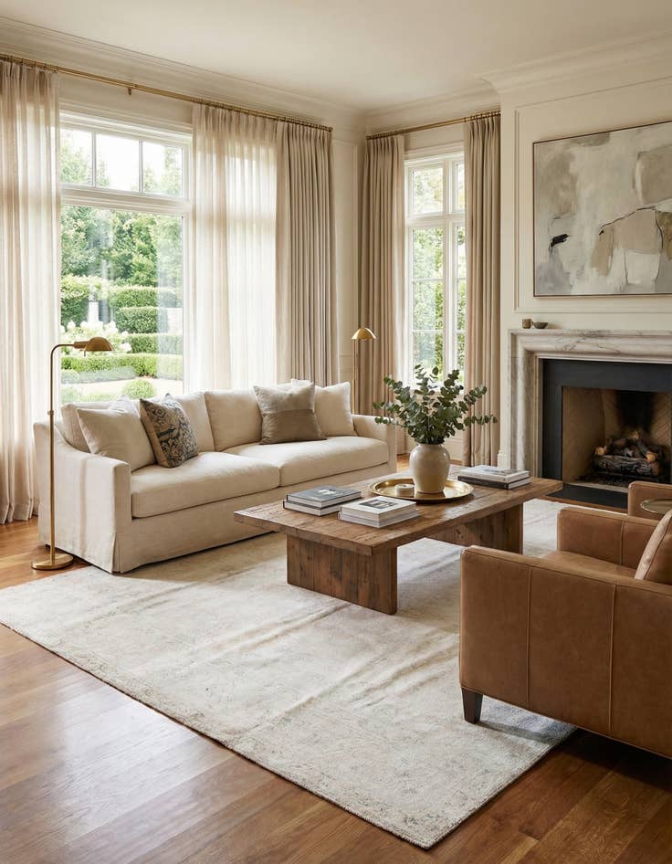 Detail image of  8' x 11'  Hand Knotted Ultra Vintage Persian Wool Rug