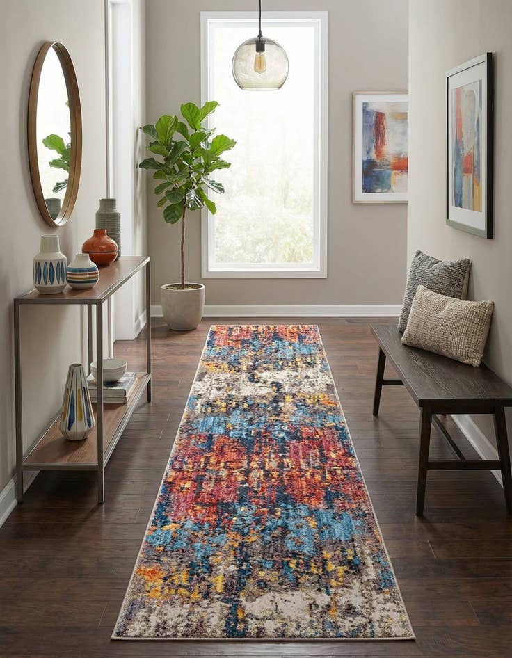 Detail image of 2' 7 x 13' Downtown Chelsea Runner Rug