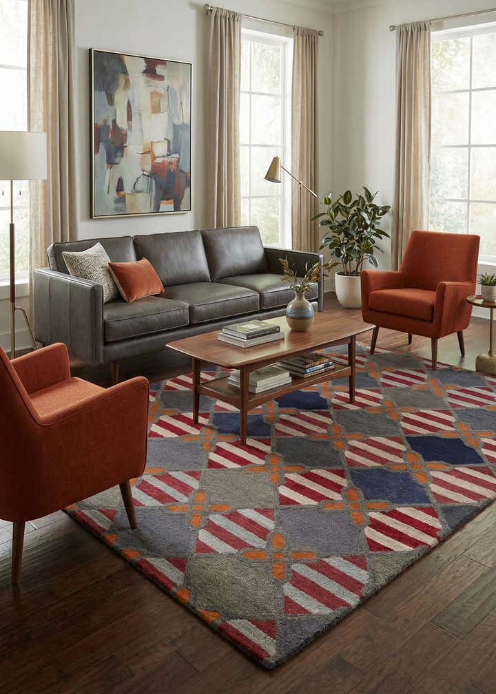 8' x 10' 2 Luna Wool Rug