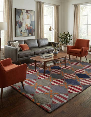 8' x 10' 2 Luna Wool Rug
