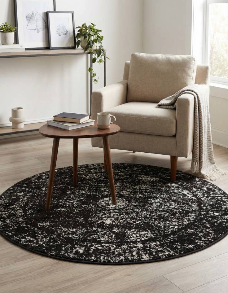 Detail image of  3' 1 x 3' 1 Monte Carlo Round Rug