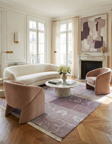 4' 6 x 6' 9 Darya Rug