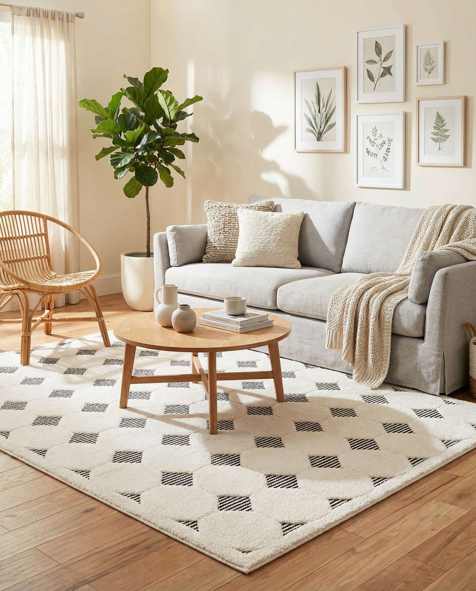 5' x 7' Prismatic Rug