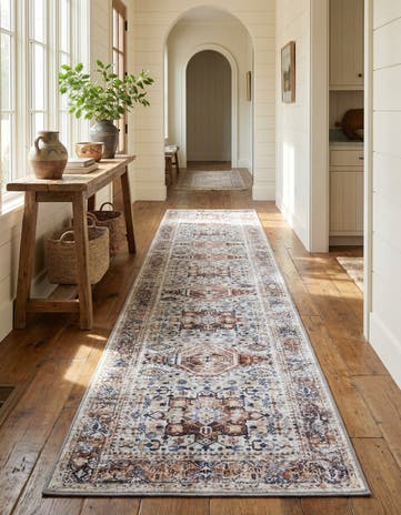 2' 11 x 19' 8 Washable Yara Runner Rug