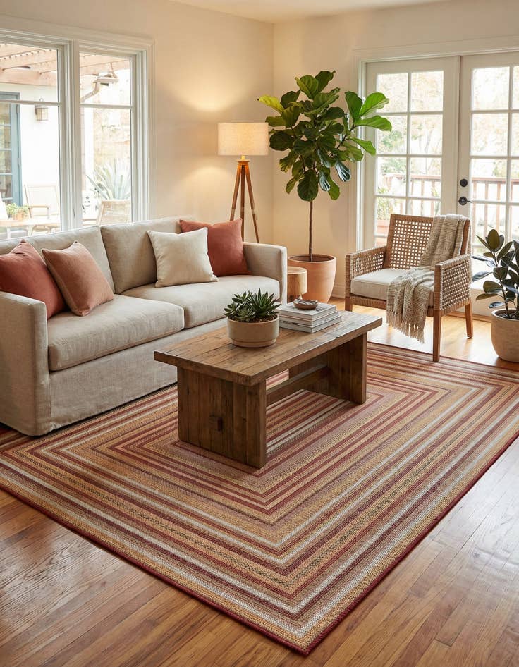 Detail image of 7' x 10' Easy-Clean Baja Indoor / Outdoor Rug