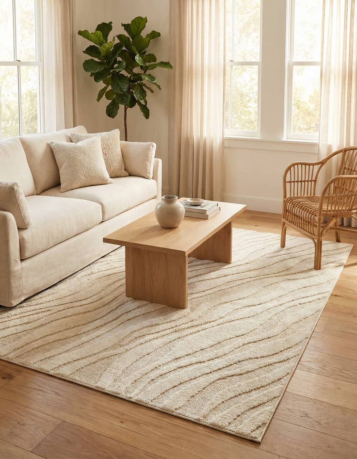 Detail image of  4' x 6' Sepia Rug