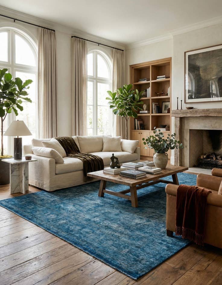 Detail image of 9' 2 x 12' 10  Hand Knotted Ultra Vintage Persian Wool Rug